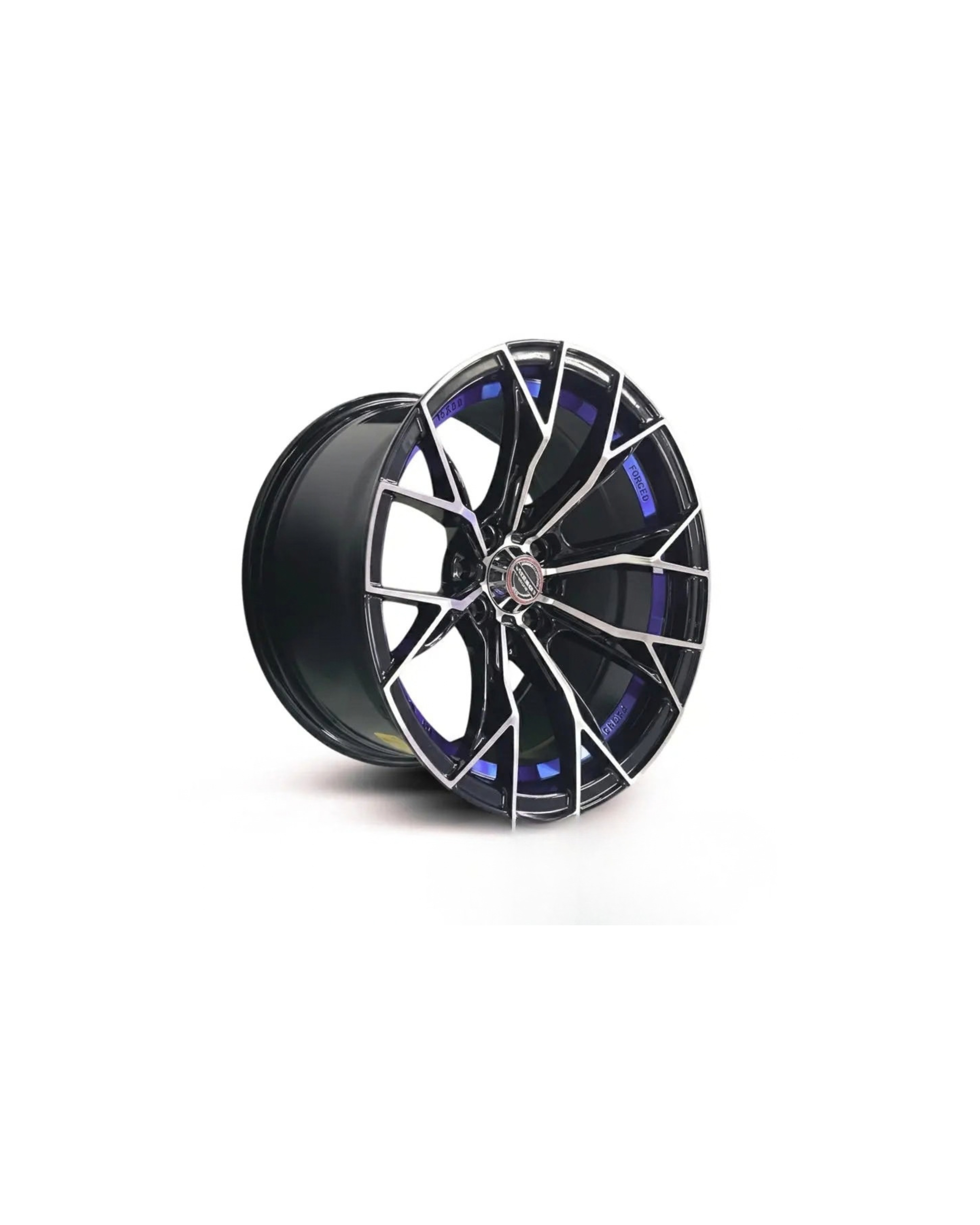 15 Inch MX134-BL VSN Concave Wheels & Tyre Combo - (4x100/ 4x114.3 PCD)