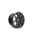 15 Inch MX134-BL VSN Concave Wheels & Tyre Combo - (4x100/ 4x114.3 PCD)