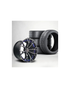 15 Inch MX134-BL VSN Concave Wheels & Tyre Combo - (4x100/ 4x114.3 PCD)