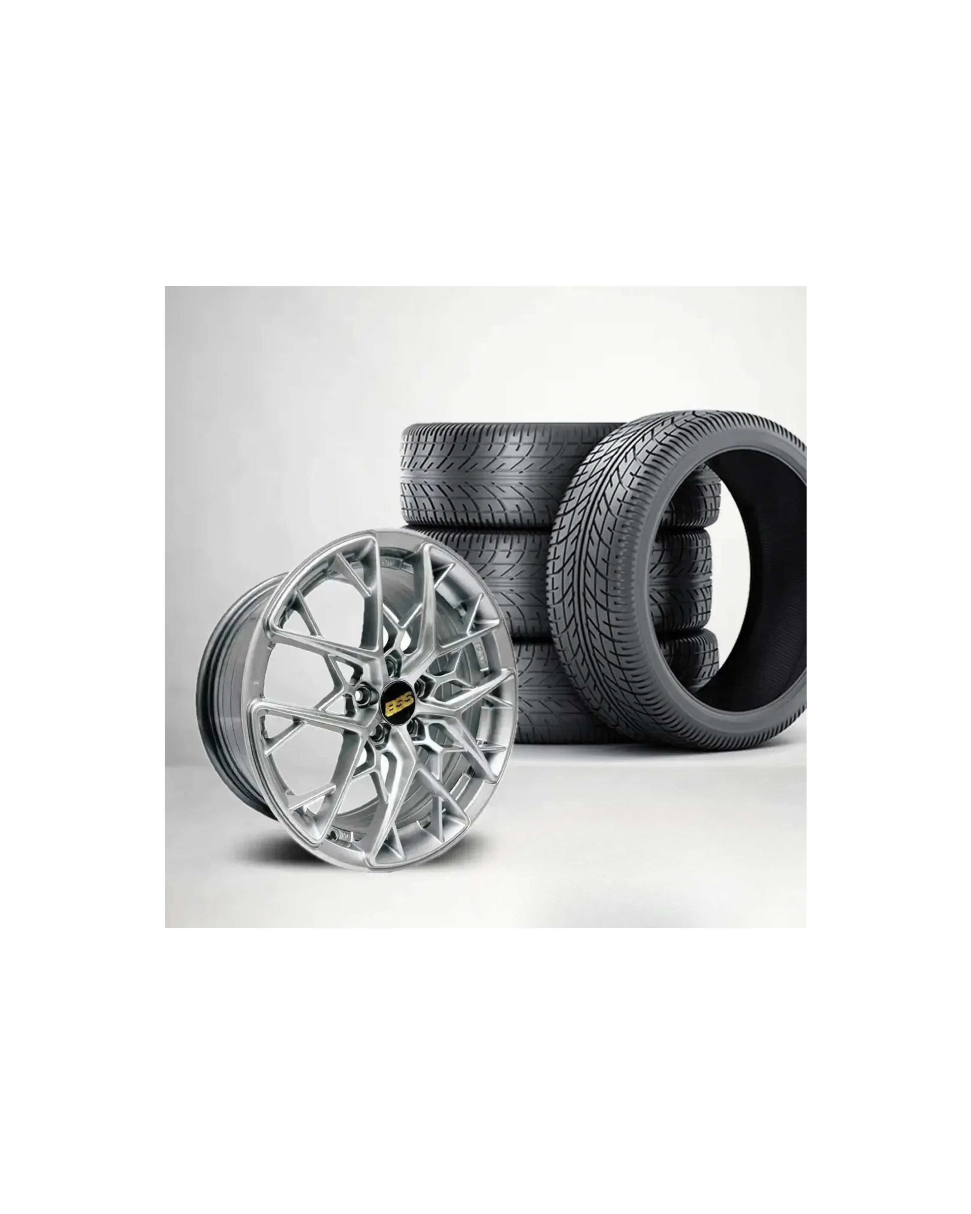 15 Inch MX511 FF10 Style Wheel & Tyre Combo - (5x100 PCD)