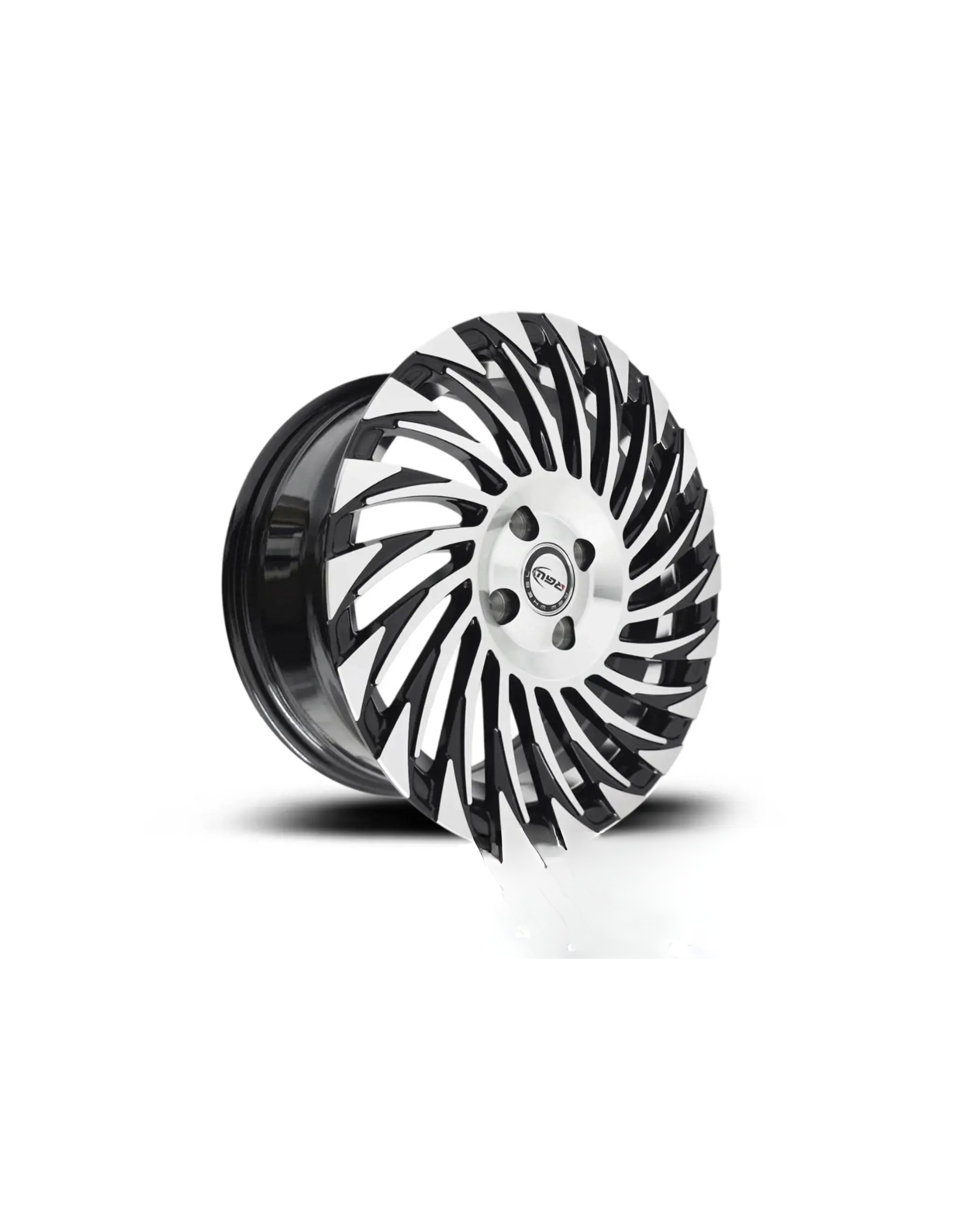 15 Inch Mag Wheel - MX415B Twist Wheel (4x100 PCD)