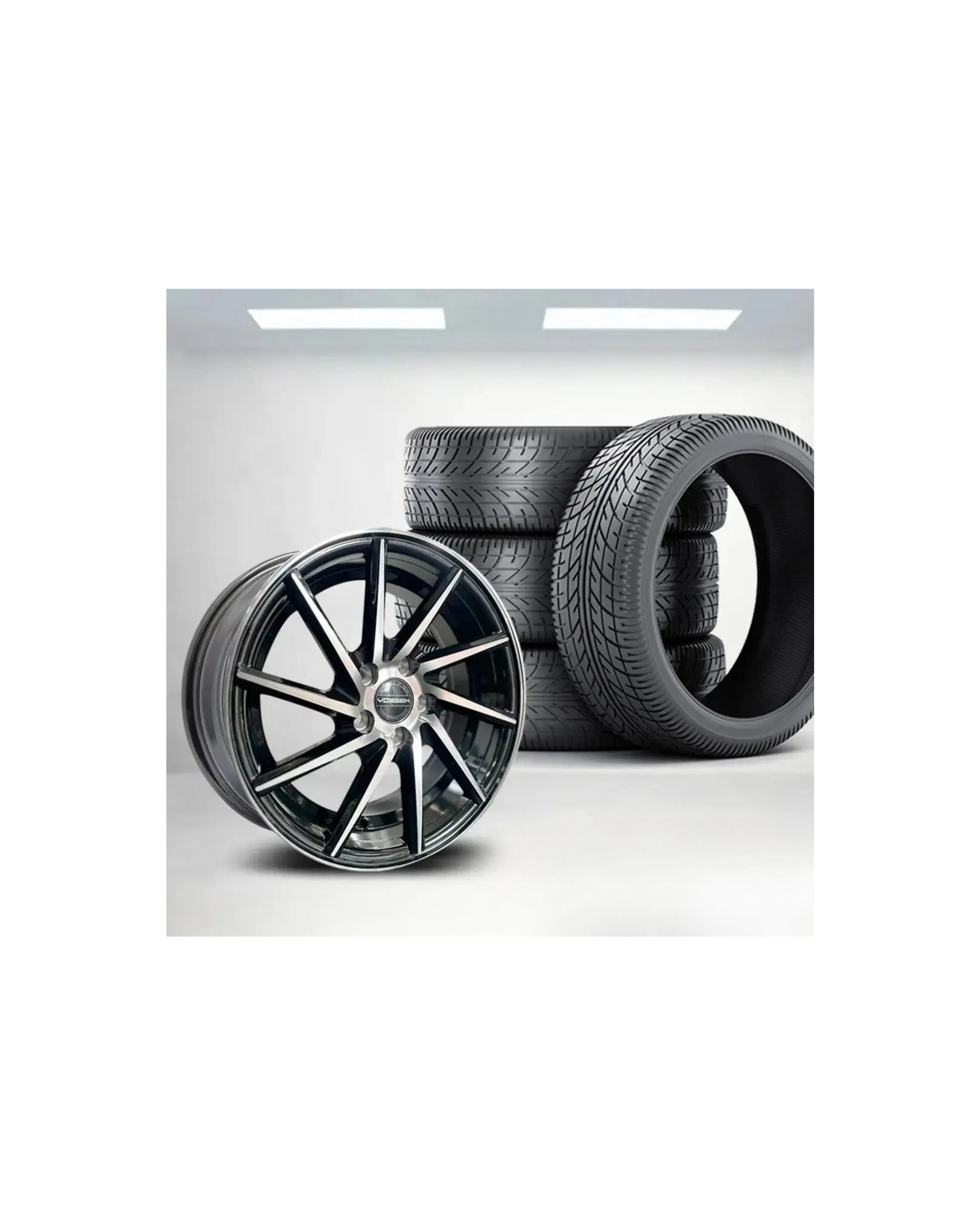 15 Inch MX659 VSN Twist Wheel & Tyre Combo - 5x100 PCD
