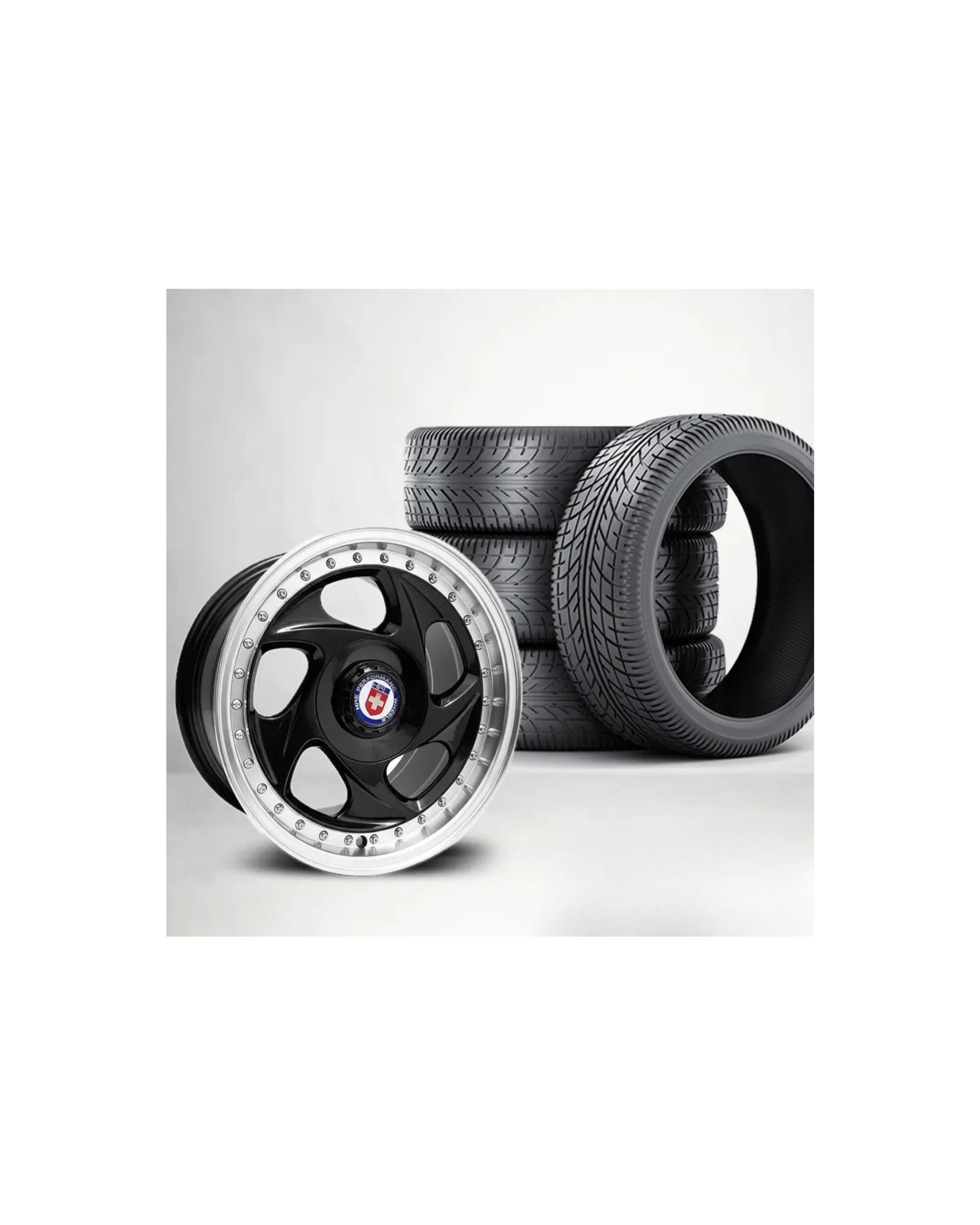 17 Inch Mag Wheel - MX115-17A HR.E Blade Style Wheel & Tyre Combo - 4x100 / 5x100 PCD