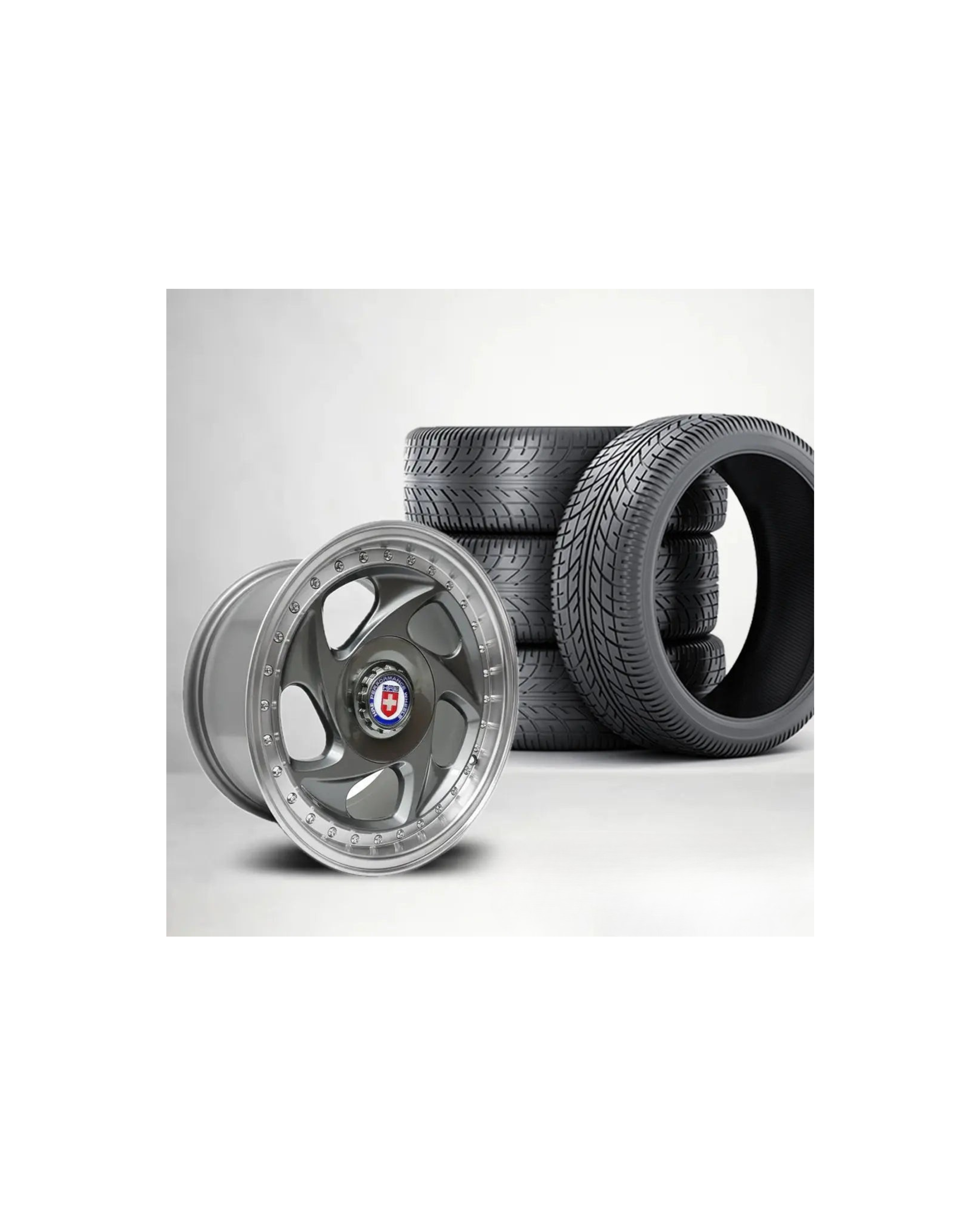17 Inch Mag Wheel - MX115-17B HR.E Blade Style Wheel & Tyre Combo - 4x100 / 5x100 PCD