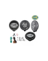 Universal Hella Comet 500 Black Magic Spotlamps (Pair)