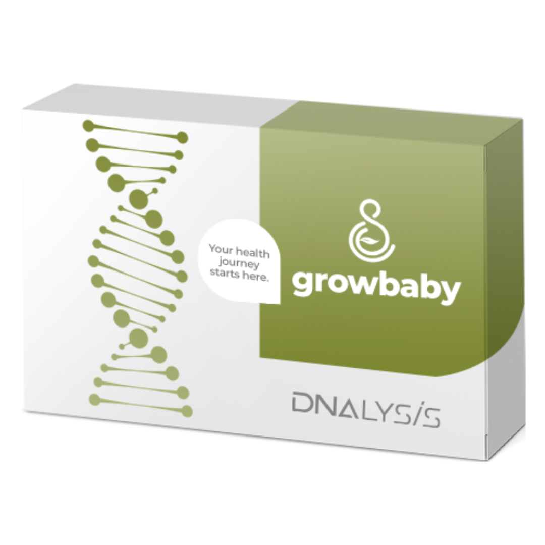 DNAlysis DNA GrowBaby® | Maternal Genetic Insights | Test Kit