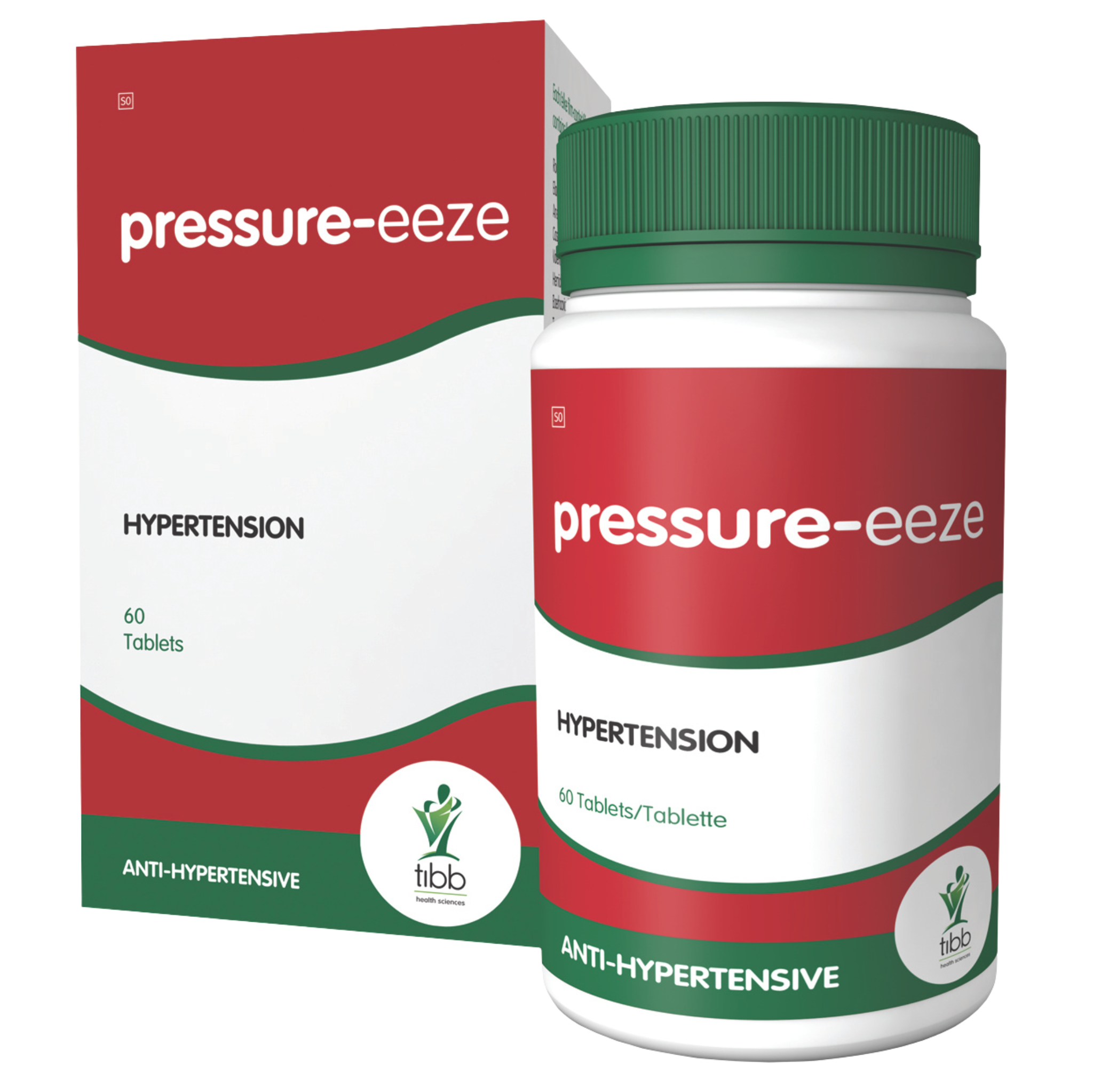 Tibb Pressure-Eeze® | Healthy Blood Pressure | 60 Tablets