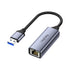 VegGieg V-K306 USB to Ethernet Adapter, Driver Free USB 3.0 to 100/1000 Gigabit Ethernet LAN Network Adapter, RJ45 Internet Adapter | SKU VG-VK38