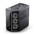 Aerocool APNX V1 premium Black mid-tower ATX case -Supports up to 10 fans - 6x2.5'' or 2x 3.5'' - 360mm radiator; 4 fans +Hub