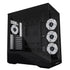 Lian Li V100 ATX Mid-Tower PC Case, 4 x 120mm ARGB PWM Fans Pre-Installed, LED RGB Strip, Display Platform with Tempered Glass, Support 415mm GPUs, 360mm Radiator, Optimized Airflow - Black (V100RX) | SKU CS-V100RX3