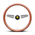 Momo VCALIFWOOD36 California 360mm Wood & Chrome Steering Wheel