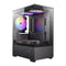 Antec VCX100M RGB Elite ATX, Micro-ATX, ITX Mini Tower Gaming Chassis – Black
