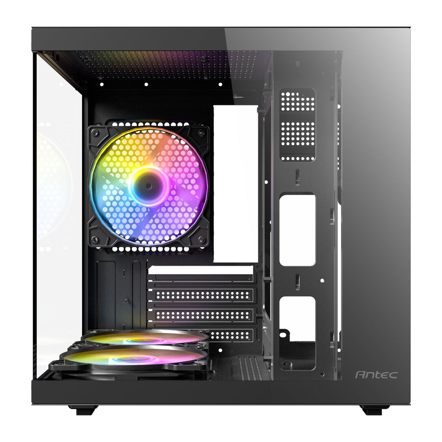 Antec VCX10M RGB Micro-ATX | ITX Mini -Tower Gaming Chassis - Black