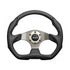 Momo VEAGLE35CBLK Momo Eagle Steering Wheel 350mm Leather