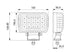 HELLA ValueFit 450 LED driving lamp with LED accent light (kit)