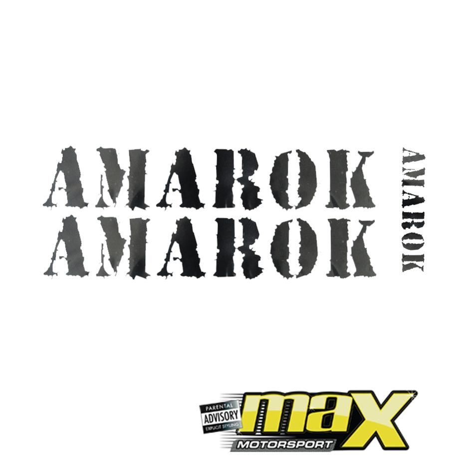 GUNMANSA Suitable To Fit - VW Amarok Sticker Kit