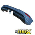 Suitable To Fit - VW Golf 5 R32 Style Rear Bumper Diffuser With Heatshield