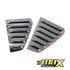Suitable To Fit - VW Golf 6 Gloss Black Plastic Side Window Louver