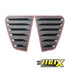 Suitable To Fit - VW Golf 6 Gloss Black Plastic Side Window Louver