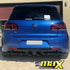 Suitable To Fit - VW Golf 6R Gloss Black Maxton Style Diffuser