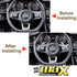 Suitable To Fit - VW Golf 7 GTI Brush Aluminium Paddle Shift Extensions