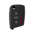 Suitable To Fit - VW Golf 7 GTI Soft Shell Silicone Key Case Cover