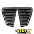 Suitable To Fit - VW Golf 7 Gloss Black Plastic Side Window Louver