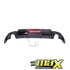 Suitable To Fit - VW Golf 7.5 GTI Karbel Style Gloss Black Diffuser With Brake Light