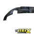 Suitable To Fit - VW Golf 7.5 GTI Karbel Style Gloss Black Diffuser With Brake Light