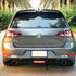 Suitable To Fit - VW Golf 7.5 GTI Karbel Style Gloss Black Diffuser With Brake Light