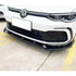 Suitable To Fit - VW Golf 8 GTI / R Gloss Black 3-Piece Front Spoiler