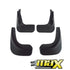 Suitable To Fit - VW Polo 7 Vivo (19-On) Short Plastic Mud Flaps (4Pc)