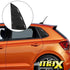Suitable To Fit - VW Polo 8 AW Gloss Black Plastic Side Window Louver