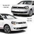 Suitable To Fit - VW Polo Vivo (10-19) Silverline Plastic Upgrade Front Bumper With Headlight & Fogs