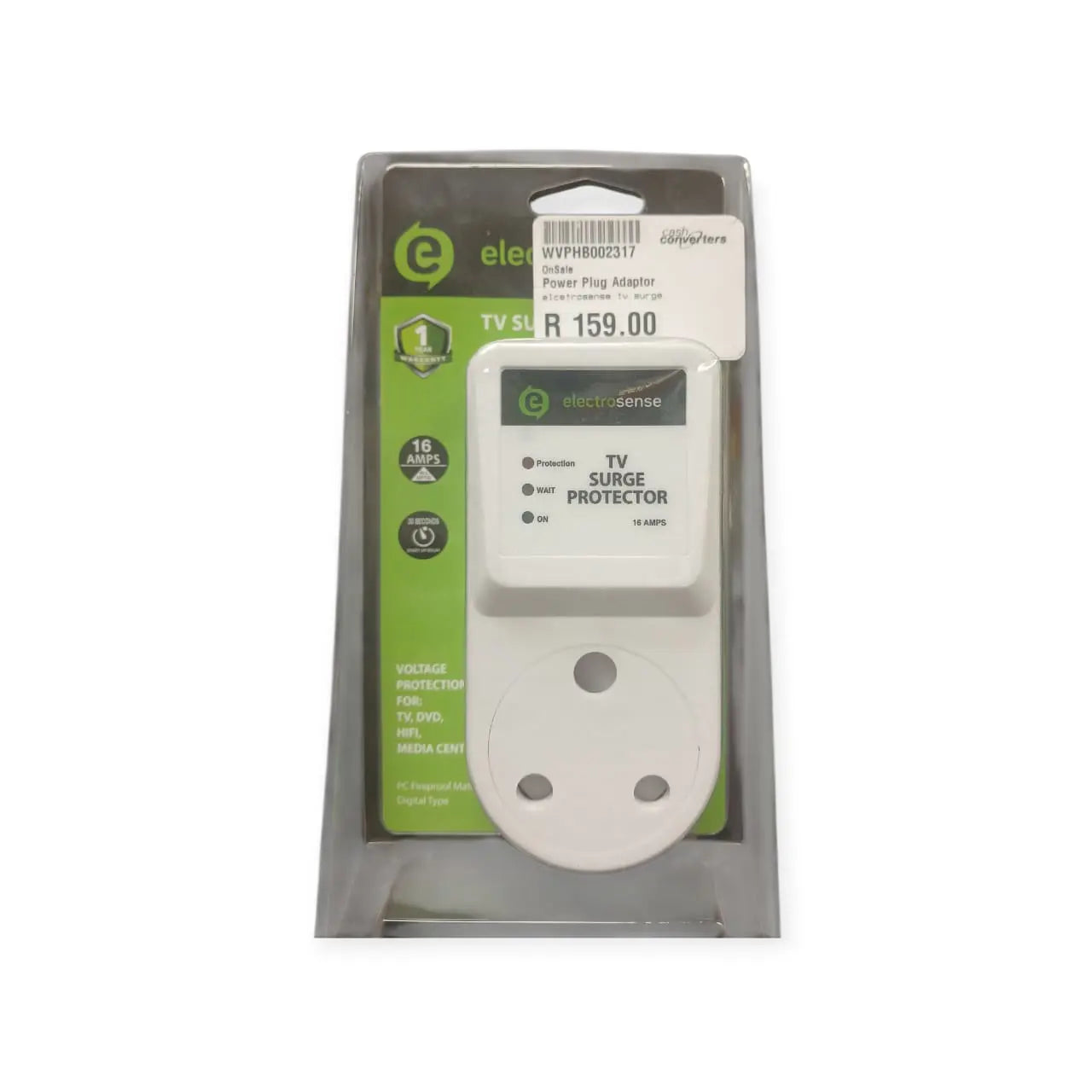 ELECTROSENSE TV SURGE PROTECTOR 16A