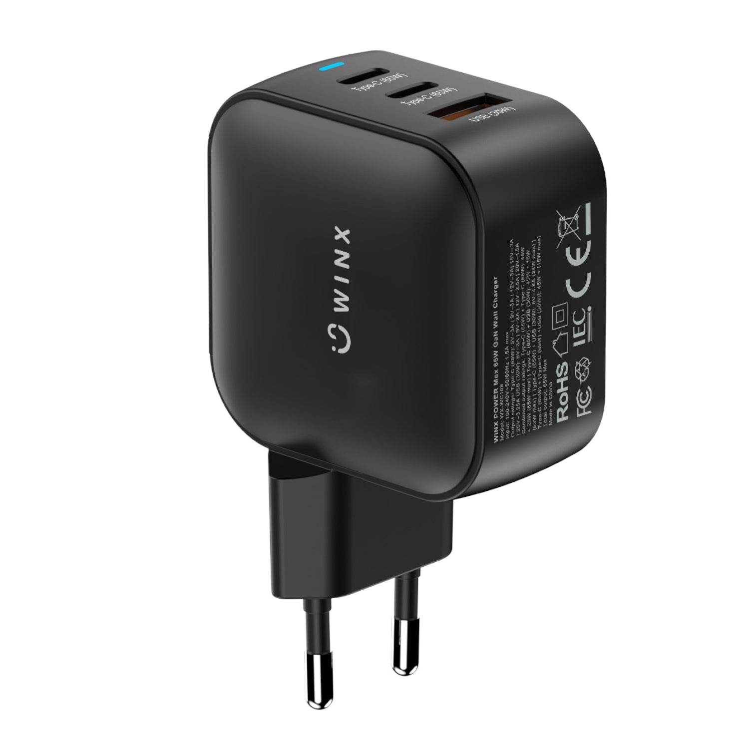 WINX POWER Max 65W GaN Wall Charger