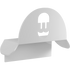 Wallbox Cable holder, aluminium, white