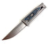 Reate EXO-M Ti Blue/Black G10 Damascus Pattern Elmax Drop Point Gravity Knife