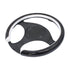 Carbon Fibre Look Clip On Steering Wheel Cover