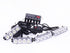 Universal Grill Mounted Emergency Strobelight Set (4 light kit)