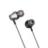 Yookie YTL-11 Wired Earphones Type-C - Black/Silver