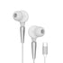 Yookie YTL-15 Wired Earphones Type-C - Black/Metal