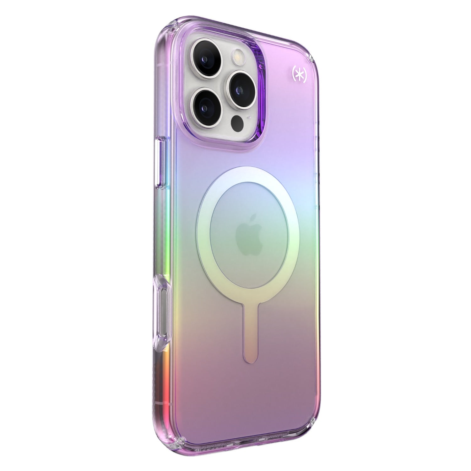 Speck Presidio Luxp MagSafe Case - Apple iPhone 16 Pro Max - Amazing Purple & Clear