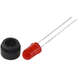 Flashing LED Red (Each) – Self-Blinking 5mm Warning Light