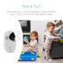 BabyWombWorld 3.2″ Rotating Video Baby Monitor with Audio and Night Vision