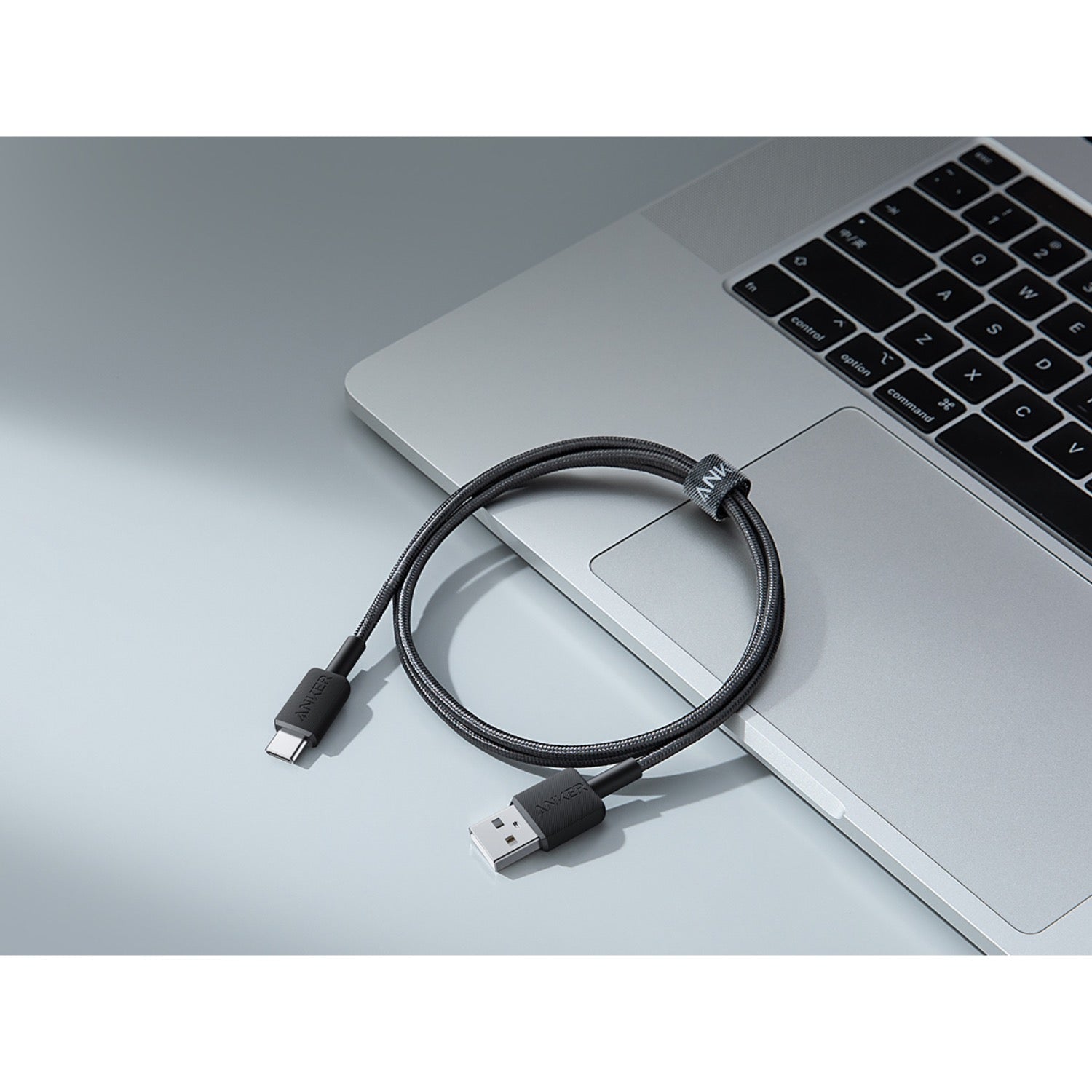 Anker 322 PowerLine USB A to USB C 0.9M Cable - Black