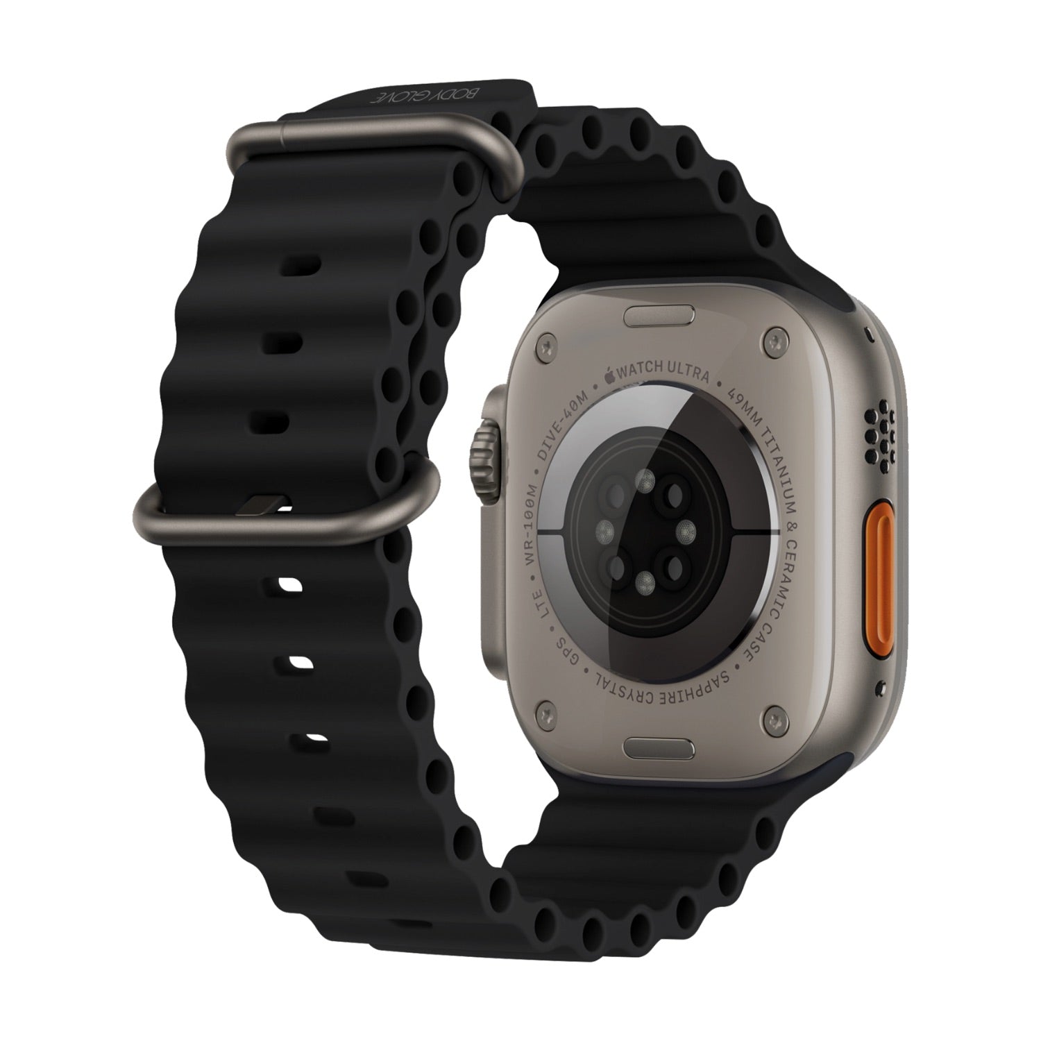 Body Glove Strike Watch Strap - Apple Series Apple Watch Series 8/7 (45mm), Ultra (49mm), SE/6/5/4 (44mm)
