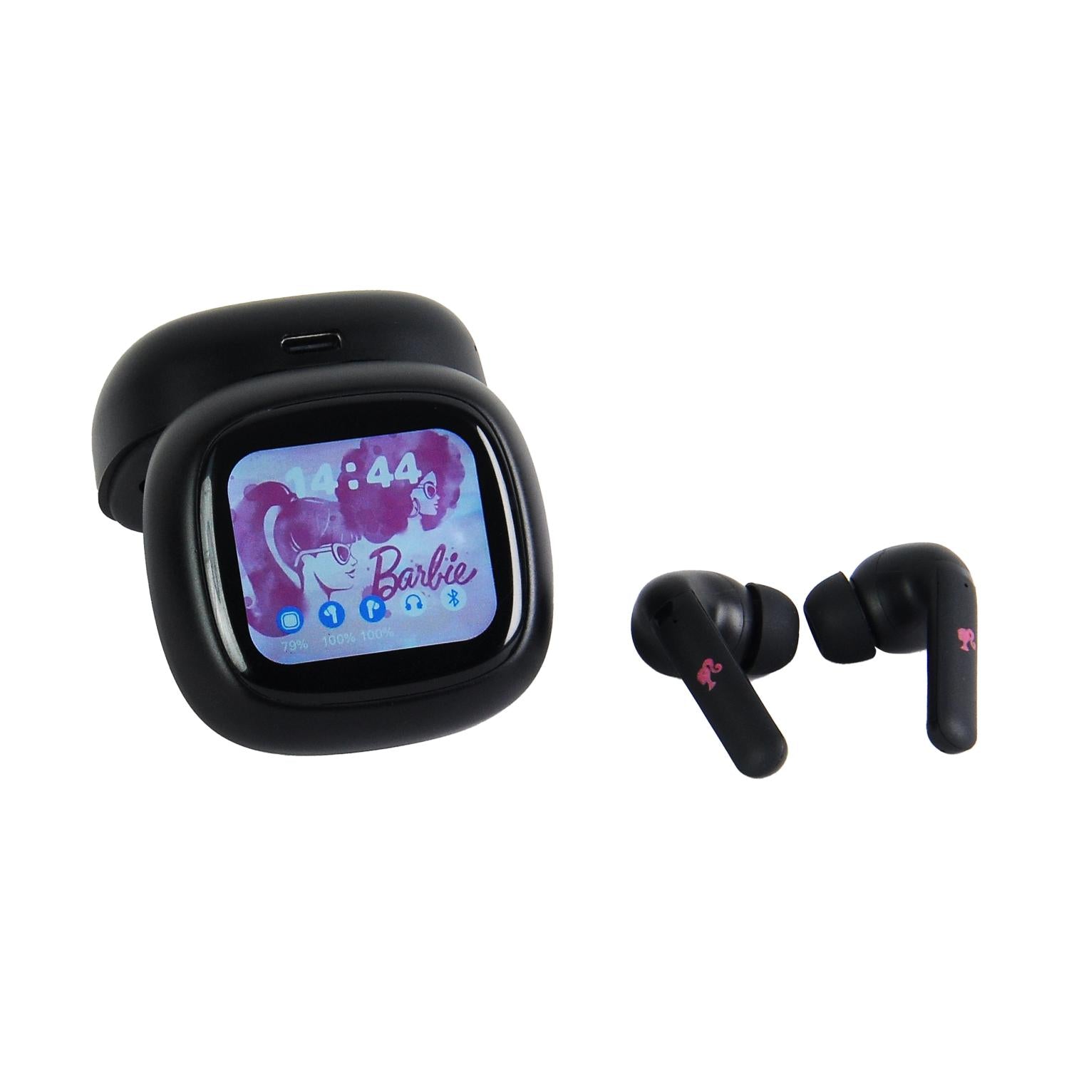 Mattel Barbie ANC Wireless Earbuds - Black