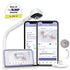 Hubble Connected  Skyvision AI Pro  AI Powered HD Baby Monitor with Crib Mount Camera and 12.7cm Touch Screen Viewer
