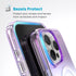 Speck Presidio Luxp MagSafe Case - Apple iPhone 16 Pro Max - Amazing Purple & Clear